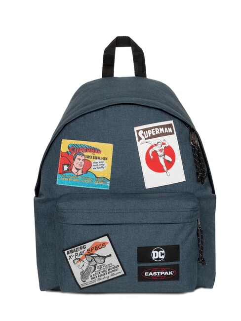 EASTPAK PADDED PAK'R Superman Rucksack Superman-Aufnäher - Rucksäcke für Schule &amp; Freizeit