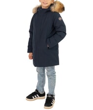 COLMAR SENSATION KIDS Lange Steppjacke mit Kapuze - Kinder Jacken