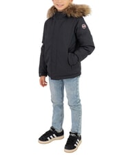 COLMAR RECALL KIDS Wattierte Jacke mit Kapuze schwarze Spitze - Kinder Jacken - 1