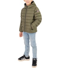 COLMAR E-CONCRETE KIDS Kurze Daunenjacke mit Kapuze - Kinder Jacken