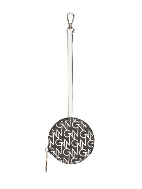 GATTINONI PLANETARIUM Schlüsselanhänger mit Münzfach Schwarzweiß - Schlüsselanhänger und Schlüsseletuis