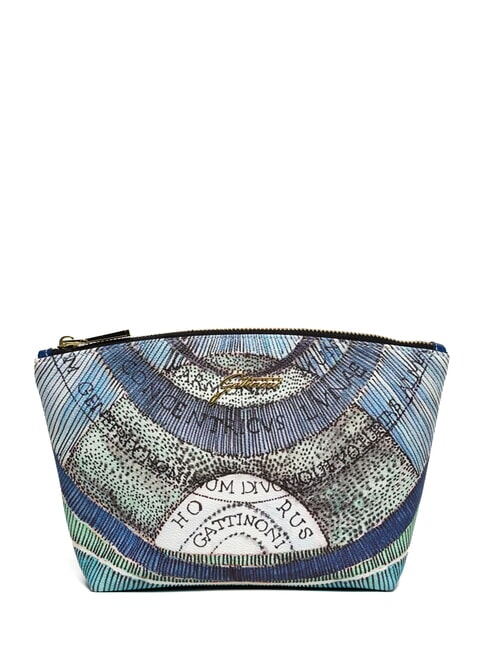 GATTINONI PLANETARIUM Mittlere Schönheit Aquamarin/Marineblau - Etuitaschen &amp; Necessaire