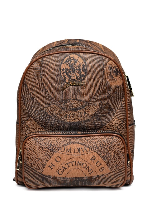 GATTINONI PLANETARIUM Mittelgroßer Rucksack einfarbig hellbraun - Damentaschen