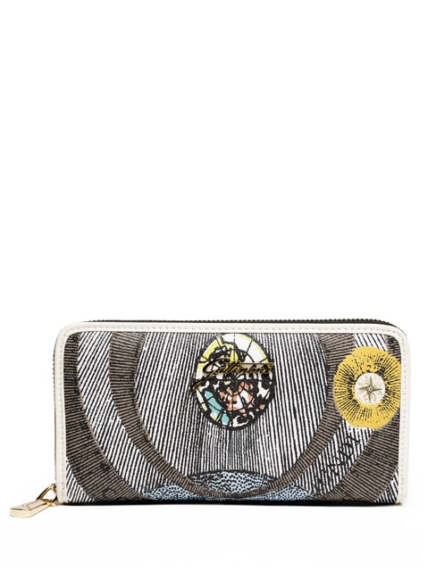 GATTINONI PLANETARIUM Geldbörse mit Rundum-Reißverschluss cremefarben - Brieftaschen Damen