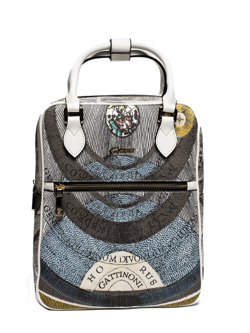 GATTINONI PLANETARIUM Rucksack / Handtasche Mond/Weiß - Damentaschen