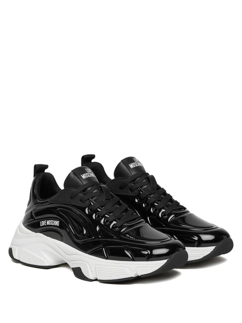 LOVE MOSCHINO STARDUST 60 Turnschuhe Schwarz - Damenschuhe