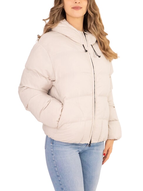 COLMAR VACATION Kurze Daunenjacke mit Kapuze Weihrauch - Daunenjacken für Damen