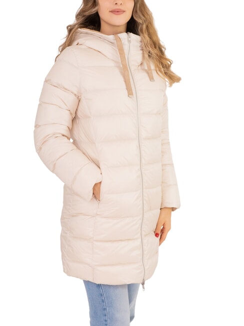 COLMAR DELUXE Lange wendbare Daunenjacke mit Kapuze Weihrauch-Arizona - Daunenjacken für Damen