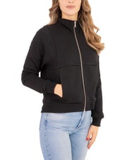 COLMAR CONNECTIVE Sweatshirt mit hohem Kragen und durchgehendem Reißverschluss - Sweatshirts Damen