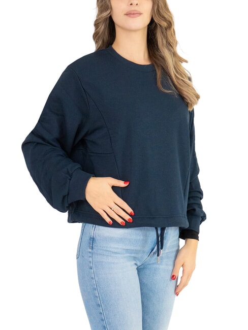 COLMAR CONNECTIVE Sweatshirt mit Rundhalsausschnitt und lockerer Passform marineblau - Sweatshirts Damen
