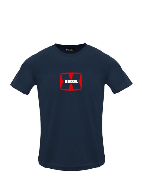 DIESEL T-DIEGOR Baumwoll-T-Shirt Finsternis - Herren-T-Shirts