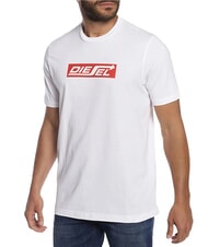 DIESEL T-JUST Baumwoll-T-Shirt Wei&szlig; - Herren-T-Shirts - 1