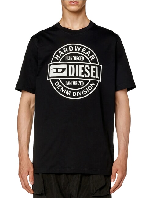 DIESEL T-JUST Baumwoll-T-Shirt Schwarz - Herren-T-Shirts