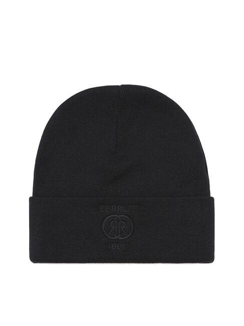 CERRUTI BEANIE Cap mit gesticktem Logo Schwarz - Mützen/Hüte