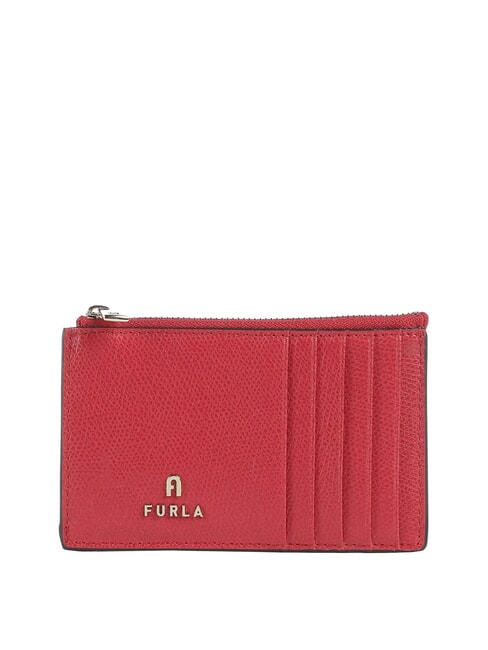 FURLA CAMELIA Flache Brieftasche aus Leder RUBIN - Brieftaschen Damen
