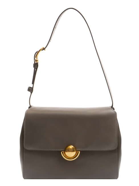 FURLA DOMUS  Umhängetasche, Leder urbanes Grau - Damentaschen