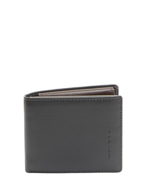 PIQUADRO X1 Lederbrieftasche blau / braun - Brieftaschen Herren