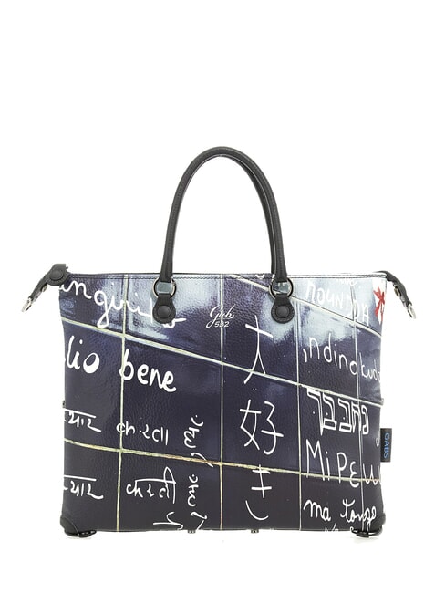 GABS G3 PLUS MEDIUM MULTICOLOR Verwandelbare flache Einkaufstasche Ich liebe dich - Damentaschen