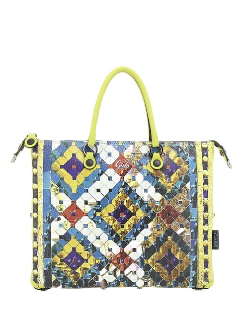 GABS G3 PLUS MEDIUM MULTICOLOR Verwandelbare flache Einkaufstasche Diamant-Pailletten - Damentaschen