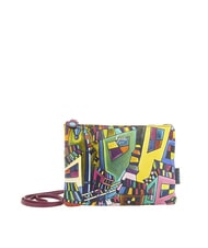 GABS BEYONCE MULTICOLOR M Clutch aus Leder mit Schultergurt - Damentaschen