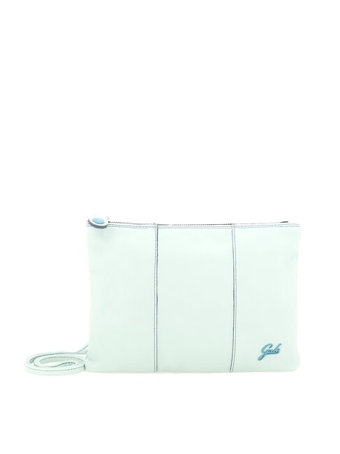 GABS BEYONCE M Clutch aus Leder mit Schultergurt hellgrün - Damentaschen