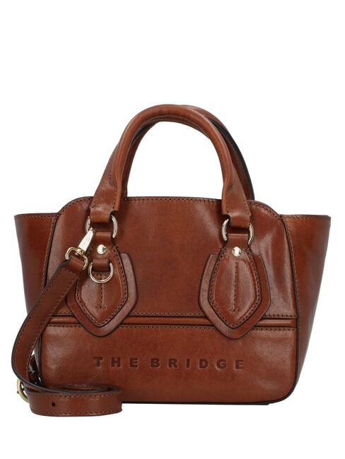 THE BRIDGE DAPHNE Mini-Shoppertasche mit Schultergurt BRAUN - Damentaschen