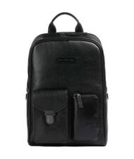THE BRIDGE FILIPPO Lederrucksack, 13"-Laptopfach schwarz / mattes dunkles Ruthenium - PC-Rucksäcke - 1
