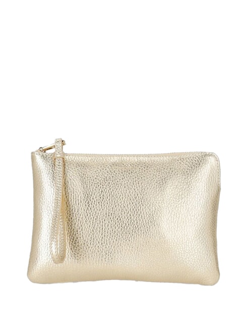 COCCINELLE ALIAS Clutch aus Leder golden - Damentaschen