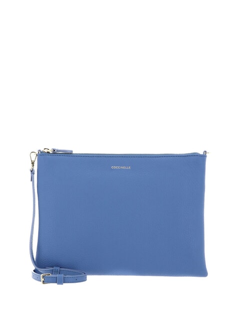 COCCINELLE BEST CROSSBODY Minitasche aus Leder Blau - Damentaschen