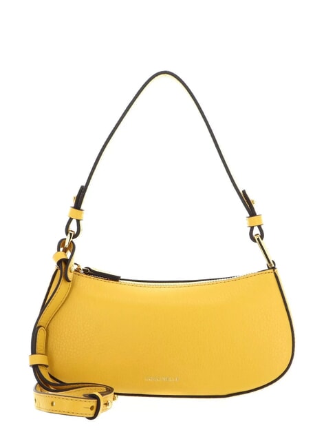 COCCINELLE MERVEILLE Schultertasche aus strukturiertem Leder sonnig - Damentaschen