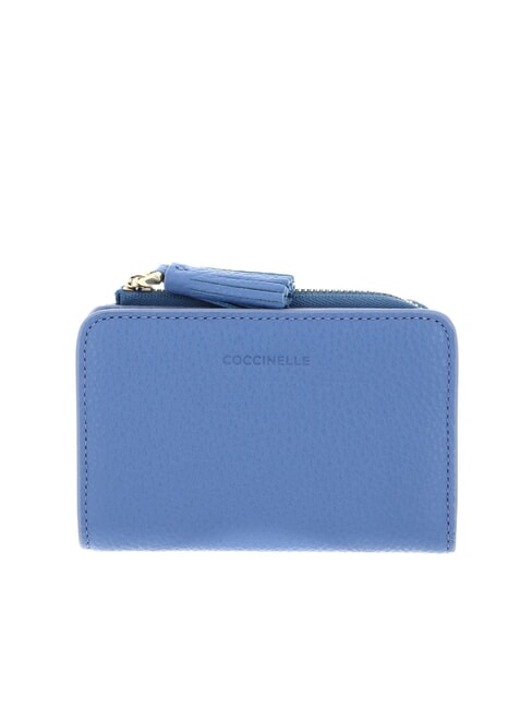 COCCINELLE TASSEL  Damen Lederbrieftasche Blau - Brieftaschen Damen