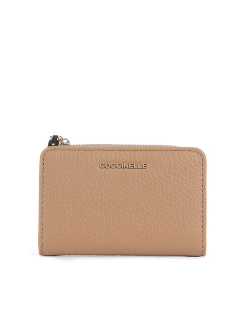 COCCINELLE METALLIC SOFT Kartenhalter aus Leder Häute - Brieftaschen Damen