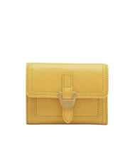 COCCINELLE CAMPUS Kompakte Brieftasche aus gehämmertem Leder - Brieftaschen Damen