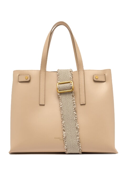 GIANNI CHIARINI ALTEA Umhängetasche, mit Schultergurt Creme - Damentaschen