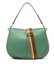 GIANNI CHIARINI HELENA ROUND Ledertasche mit Seilschultergurt - Damentaschen