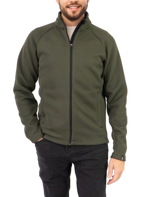 COLMAR SCI DILLON Sweatshirt mit Reißverschluss Wald - Sweatshirts Herren