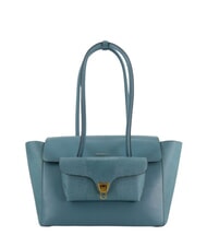 COCCINELLE DOUBLE BEAT Leder-Umhängetasche mit Clutch - Damentaschen