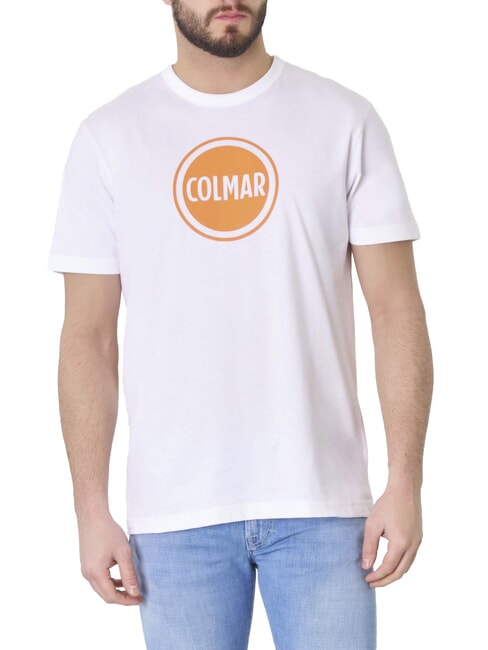 COLMAR FRIDA Baumwoll-T-Shirt weiß/tropisch - Herren-T-Shirts