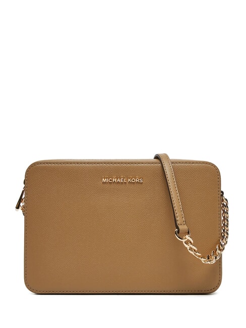 MICHAEL KORS JET SET TRAVEL Mini-Umhängetasche aus Leder Schale - Damentaschen