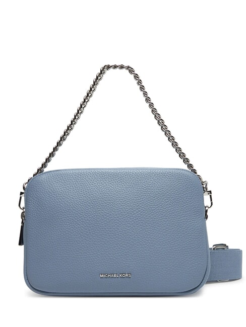MICHAEL KORS BRYANT Kleine Schultertasche aus Leder Chambray - Damentaschen