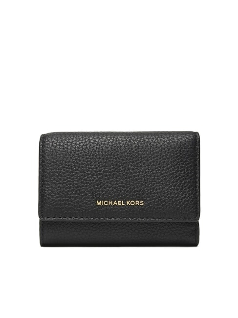 MICHAEL KORS BRYANT Mittelgroße Ledergeldbörse Schwarz - Brieftaschen Damen