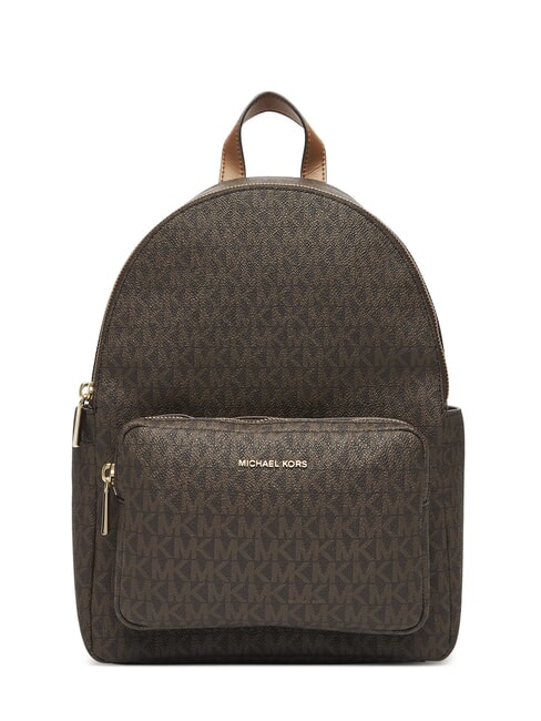 MICHAEL KORS TANNER Rucksack mit Allover-Logoprint Brn/Eichel - Damentaschen