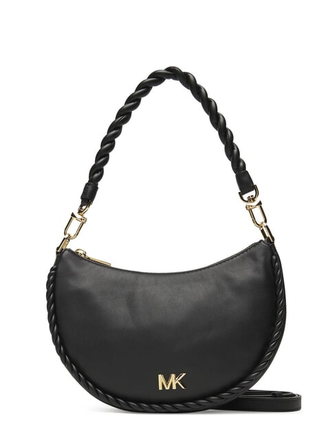 MICHAEL KORS KYLA Schultertasche aus Leder mit Schulterriemen Schwarz - Damentaschen