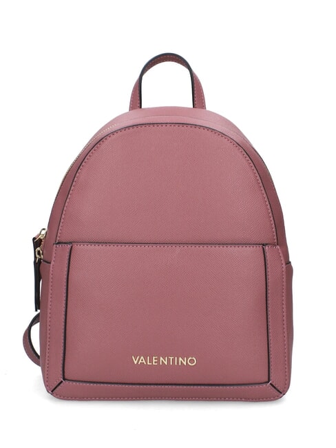 MARIO VALENTINO IVY Damenrucksack mit Saffiano-Muster Antikrosa - Damentaschen
