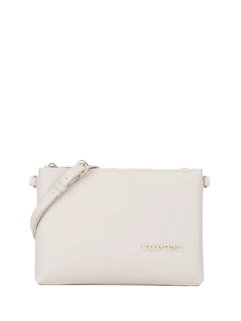 MARIO VALENTINO JASMIN Flache Clutch mit Schulterriemen Beige - Damentaschen