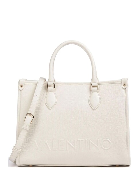 MARIO VALENTINO RISED RE Handtasche mit Schulterriemen ecru - Damentaschen