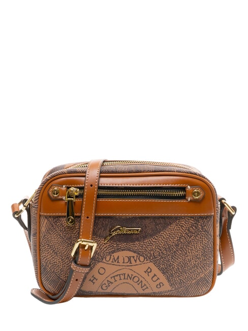 GATTINONI PLANETARIUM Umhängetasche mit Tasche monocromat.dk brow/tan - Damentaschen