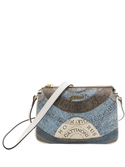 GATTINONI PLANETARIUM Mittelgroße Umhängetasche Mond/Weiß - Damentaschen