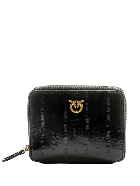 PINKO TAYLOR ZIP  schwarz-antikgold - Brieftaschen Damen