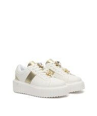 BRACCIALINI TUA Jewel Sneakers Wei&szlig;/Gold - Damenschuhe - 1